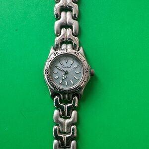 Silver Essentials Sport Watch with Link Band